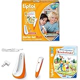 Ravensburger tiptoi Starter-Set PLUS 00159: Stift und Buch Meine schönsten Kinderlieder - plus Ladestation - Lernspiele für Kinder ab 3 Jahren - Spielzeug ab 3 Jahre