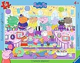 Ravensburger Kinderpuzzle 05699 - Familienfest mit Peppa und Freunden - 30-48 Teile Peppa Pig Rahmenpuzzle für Kinder ab 4 Jahren