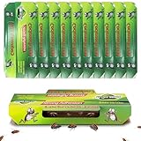 Kakerlakenfalle 10 Stück – Starke Klebefalle gegen Schaben, ungiftig & geruchlos, für effektive Kakerlakenbekämpfung, diskret & sicher, ideal für Küche, Bad, Keller, Kinder- & haustierfreundlich