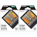 INSTAX Square Film Black Frame (Packung mit 2)