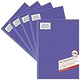 AVERY Zweckform 1777-5 Bau-Tagesbericht im 5er-Pack(A4, selbstdurchschreibend, gem. baubehördlichen Richtlinien, für Deutschland u. Österreich zum Nachweis erledigter Arbeit) 3x40 Blatt weiß/gelb/rosa
