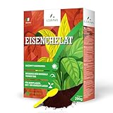 LERAVA® Eisenchelat - bekämpft effektiv Eisenmangel - eisendünger für alle Pflanzenarten - sorgt für kräftiges Grün - einfache Anwendung - eisendünger hortensien – eisendünger rasen - made in Italy