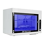 UV-Sterilisator mit Timer-Einstellung für die Sterilisierung von Maniküre-Werkzeugen, Sterilisierung von Nagelstudios, LED-Licht-Sterilisator mit Timer-Einstellung, 6W 220V.