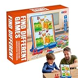Tisujune Kids Matching Game - Logisches Denkspiel Karten | Lernspielzeug Für Kinder Ab 3 Jahre Zur Förderung Von Konzentration Und Motorik Bei Reisen Zu Hause Im Kindergarten