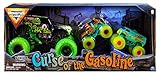 Monster Jam Curse of The Gasoline Druckguss-Auto, 3er-Pack