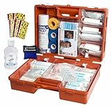 SPORT-Sanitätskoffer 'PRO S1' Erste-Hilfe Koffer nach aktueller DIN 13157 & 13164 + Sport-Ausstattung mit Kältebehandlung + Sporttape