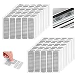 UKOFEW 100 Stück Fliegengitter Reparatur Set,Fliegengitter Reparatur Klebeband,Insektennetz-Reparaturset,für Fliegengittertüren, Moskitonetz, Insektenschutz Fenster