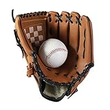 Baseball Handschuhe Sport Outdoor Baseball Glove Verdickt Softball Batting Handschuhe aus PU-Leder linken Sporthandschuh für Kleinkinder Kinder