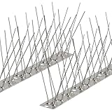 KOKMEYA Taubenabwehr Spikes, 304 Edelstahl Vogelabwehr Spikes für Draußen, um Vögel Fernzuhalten, Vogelschreck Geräte, Pigeon Deterrent Spikes, Outdoor,1m