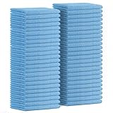 Avalon Towels Mikrofaser-Reinigungstücher (Vorteilspackung, 48 Stück), Größe 40,6 x 40,6 cm, hochsaugfähige Reinigungstücher, fusselfreie Reinigungstücher, wiederverwendbar und waschbar,