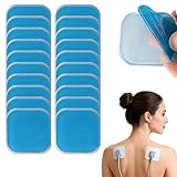 Gel Pads Kompatibel Mit Beurer EM 59 24 Stück EMS Gel Pad Anwendbar auf Gel Pads Ersatzsets Heat Geräten Selbsthaftenden Gel-Pads Elektrische Muskelstimulation