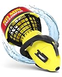 Hecht Unterwasserscooter 5,2 km/h, 50 min Laufzeit - Seascooter für See, Meer & Pool, 500 W Elektro Tauchscooter - Entspannt über Wasser gleiten oder tauchen - Mit Antrieb