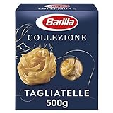 Barilla Collezione Tagliatelle Pasta aus hochwertigem Hartweizen immer al dente, (1 x 500 g)