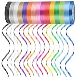 30 Rollen Ringelband In Bunten Farben Geschenkbänder Set 10m Geschenkbänder Für Geburtstag Luftballons Curling Ribbon Rolle Für Hochzeit Florist Luftballon Weihnachten Schleifen Geschenkverpackung