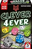 Schmidt Spiele 49424 Clever 4-Ever, Klein und Fein Serie, Würfelspiel, bunt