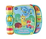 Vtech Baby Mein erstes Liederbuch – Kunterbuntes Buch mit 6 Seiten und beweglichen Elementen zum Spielen, Zuhören und Mitsingen – Für Kinder von 6-36 Monaten