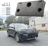 Kennzeichenrahmen vorne für Ford Explorer 2020 2021 2022 2023 2024 Frontstoßstange Kennzeichenhalterung Ersatz # LB5Z17A385AA FO1068182 (nicht geeignet für ST & Timberline)