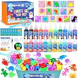 Dreamon Magic Water Gel Toy Kit, DIY 3D Magisches Wassergel-Spielzeug, Aqua Gelz Set mit 22 Farben & 16 Formen, Kreatives Spielzeug Geschenk für Kinder ab 3+, Jungen und Mädchen