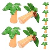 IMIKEYA 10Stücke Kokosnüsse Baummodelle Realistische Strand Deko Für Architektur Und Szenenlayout Mini Und Heimwerkeraktivitäten