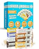 Sven Jack (Energy Cake) Haferriegel Schoko 20x 65g I Original Haferflocken Energieriegel I Veganer & Laktosefreier Haferriegel I Langkettige Kohlenhydrate & wenig Zucker I Müsliriegel