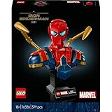 Lego 3er Set: 76326 Iron Spider-Man Büste, 76327 Iron Man MK4 & 30679 Venoms Motorrad