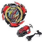 Desamvap Battling Tops B-191 Metal Fusion Kampfkreisel Booster Battle Spin Kreisel mit Starter und Griff, Geburtstag Kinder Spielzeug