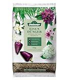 Dehner Eisendünger, hochwertiger Dünger für Rasen / Zierpflanzen, beugt Eisenmangel vor, schützt vor Gelbfärbung, 5 kg, für ca. 250 qm, bunt