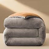 YWQJL Federdecke Winterdecke Daunenbettdecke Winter Bettdecke Warm Ohne Bezug Kuscheldecke Flauschig Baumwolle Federbettdecke Große Bettdecke Für 2 Personen(#3,220x240cm/5kg)