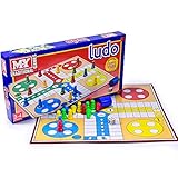 M.Y Ludo Game - Traditionelles Ludo Brettspiel für Kinder & Erwachsene