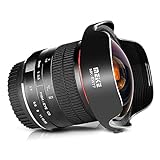 Meike Optics MK 8mm f3.5 Fisheye-Objektiv Ultra-Weitwinkel für Nikon D850 D750 D780 D610 D3300 D3400 D3500 D5500 D5600 D5300 D5200 D5100 D720 00 und andere F-Kameras