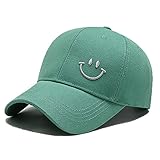 YAMEE Baseball Cap Damen Herren Baumwolle, Baseball-Mütze Unisex Verstellbar Basecap Sonnenschutz Baseballkappen Sport Cap Sonnenhut für Sport Reisen Draußen