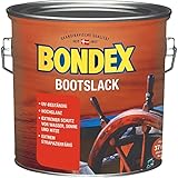 Bondex Bootslack Farblos 2,5 L für 32,5 m² | Intensiver Schutz vor Wasser, Sonne und Hitze | Sehr hoher Wetter- und UV-Schutz| Extrem strapazierfähig | Hochglänzend | Bootsfarbe | Yachtlack