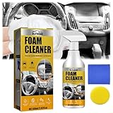 DANC Homebbc Foam Cleaner, Homebbc Car Cleaner, Homebbc Multi-Purpose Foam Cleaner for Car Toilet, Foam Cleaner All Purpose, Car Interior Foam Refinisher Cleaner,Powerful Stain Removal Kit (1Pcs)