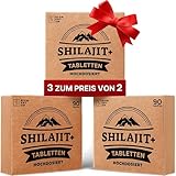 Mumijo Shilajit Tabletten Hochdosiert – 45.000 mg | 270 Tabletten | Reines Shilajit Original Mumijo Reich an 82% Fulvinsäure | Handgefertigt