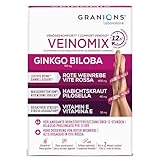 Veinomix | Leichte Beine, Venenkomfort, Wassereinlagerungen, Oxidativer Stress| 60 Tabletten |Granions