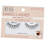 ARDELL Naked Lashes Echthaarwimpern 425-1 Paar künstliche Wimpern natürlich aus Echthaar, vegan, wieder verwendbar | Natural Fake Lashes zum Kleben