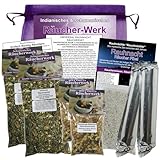RAUHNÄCHTE UNIVERSAL RAUHNACHT 10-TLG Räucherset zum 20x RÄUCHERN mit WEIHRAUCH & DRACHENBLUT für HAUSREINIGUNG mit Räucherwerk + ZUBEHÖR + Rauhnachtfibel. 81188 RWR-X4