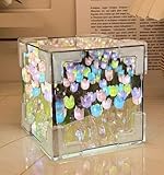 RUIXUAN Tulpen-Nachtlicht, DIY-Tulpenprodukt, Dekoration, Lichter, künstliche Blume, Nachttischlampe, kreatives Geschenk für Mutter, Teenager, Mädchen, Paare, Freunde, Geburtstagsgeschenke (mehrfarbig