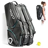 Otaro Tennistasche (82L) Premium Schlägertasche | Tennis, Badminton Schläger, Padel Schläger oder Squash | Tennistasche Damen, Tennistasche Herren, Tennisrucksack für Tennistrainer (FBA)