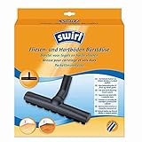 Swirl Fliesen- und Hartböden-Bürstdüse – Spezialdüse für einige Staubsauger, schonende Reinigung von Fliesen, Laminat, Parkett & Hartböden, leichtgängige Rollen, effektive Staubaufnahme