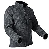 Pfanner warme Wooltec Jacke aus Merinowolle, Farbe:grau, Größe:S