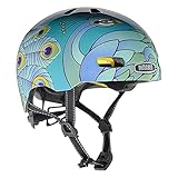 Nutcase 10002033 Fahrradhelm, Ruffled Feathers Blau, L