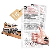 LevinQ 20x Chlortabletten geeignet für Rudergerät mit Wassertank,+ Handschuhe wie Waterrower, Skandika, Hammer, Vorteilspack, Gegen Algen, 2 Jahresbedarf, Puritabs Oasis Water Rower chlor Tabletten
