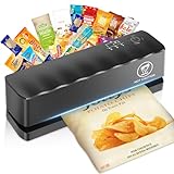 Rawhui Folienschweißgerät Mini Wiederaufladbar 5 Modi Tüten Verschweißer Bag Sealer Lange Siegel Versiegelungsmaschine Verschweissgerät