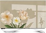 SUWOOPH TV-Abdeckungen, TV-Displayschutzfolien, TV-Abdeckungen for den Innenbereich, 24-65 Zoll, Bildschirmschutz for Fernseher/Computer, TV-Monitorabdeckung(Yellow,40in(96 * 63cm))