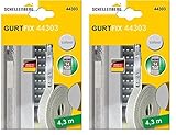 Schellenberg 44303 Grau Gurtfix Reparatursatz der Gurt-Rollladen Breite 14 mm (Packung mit 2)