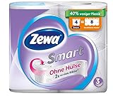 Zewa Smart 3-lagig, 4 Rollen