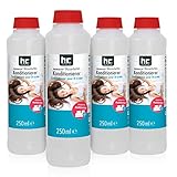 Höfer Chemie 4 x 250 ml Microactiv Wasserbetten Konditionierer mit Bubble Stop Conditioner für alle Wasserbetten