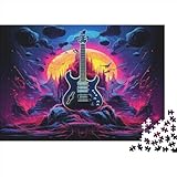 Gitarres Puzzle 1000 Teile Puzzle Für Erwachsene Und Kinder Ab 14 Jahren Puzzel 1000pcs (75x50cm)