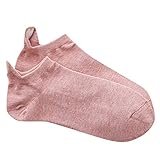 BIISDOST Kurze Frauen Heart Sport Baumwollsocken lässige unregelmäßige Socken Modesocken Socken Glitzer (Pink, One Size)